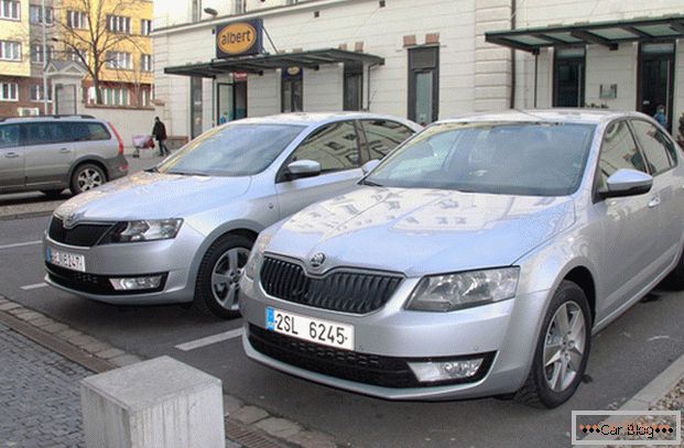 Шкода Октавия и Rapid - оба автомобиля заслужили доверие российских водителей