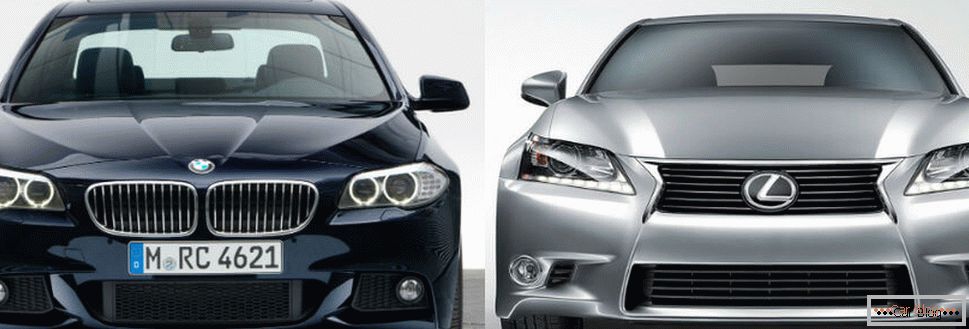 Автомобили BMW и Lexus