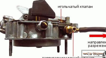 клапана на иглата на карбуратора vaz 2109