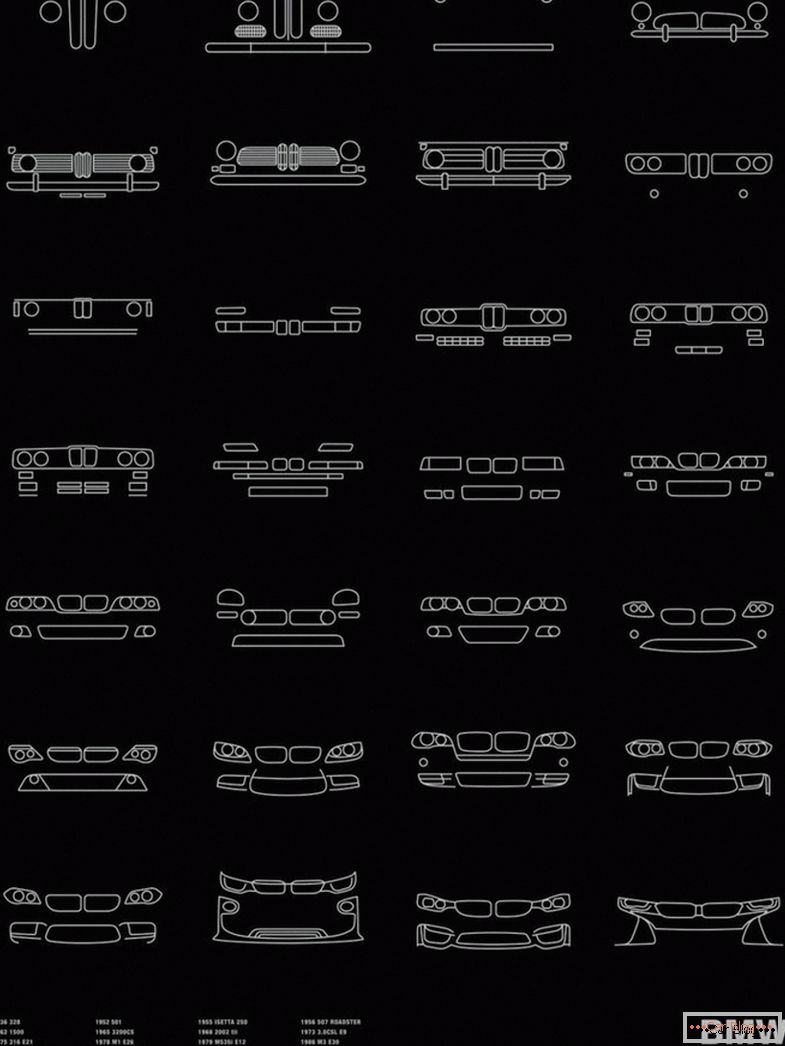 Как менялся дизайн передней решетки радиатора различных легендарных марок автомобиля