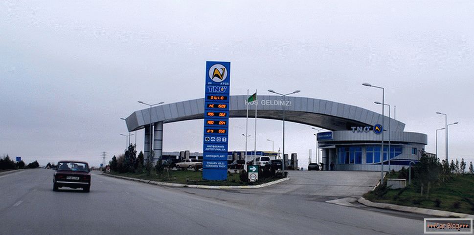 Бензиностанции в Туркменистан