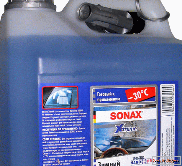 Sonax Xtreme Nano Pro - зимна машина за почистване на предното стъкло