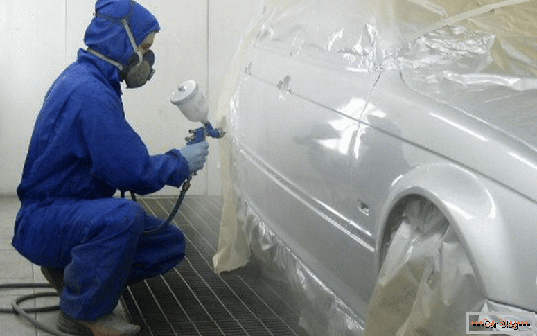 Как камерата за боядисване на автомобили