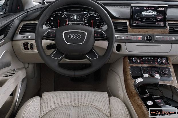 Едно от най-висококачествените аудиосистеми, инсталирани в автомобила Audi A8