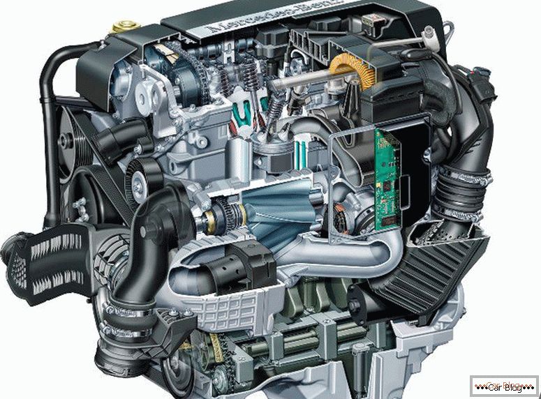Бензинов двигател Mercedes-Benz W203
