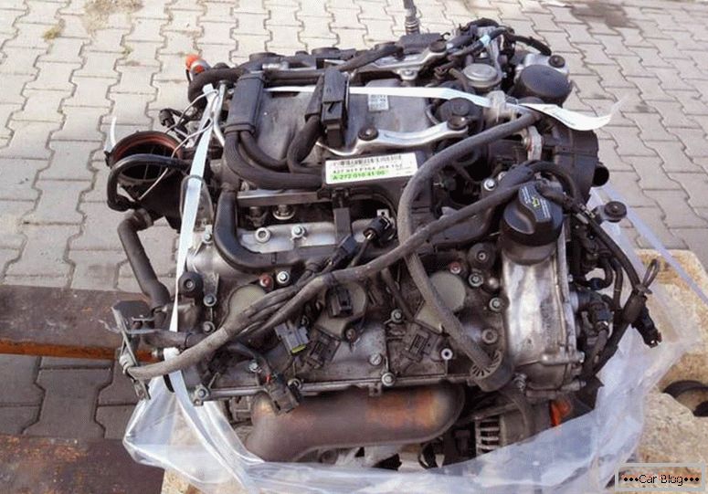 двигател mercedes ml w164