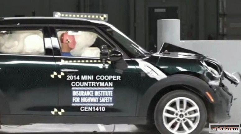 Безопасност на автомобила Mini Cooper