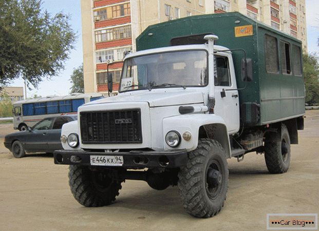 Камионите GAZ се използват активно във всички сфери, включително военните