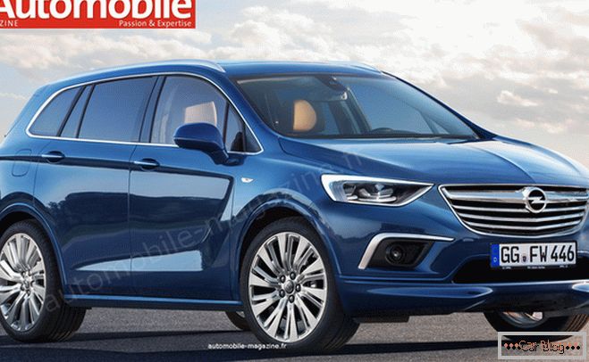 Немцы сменят ориентацию Opel Zafira