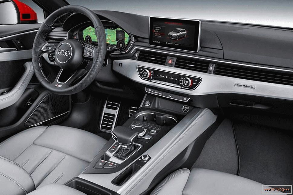 Audi A4 салон