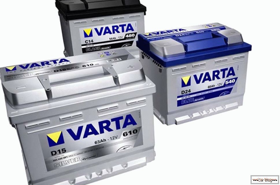 Батерии Varta