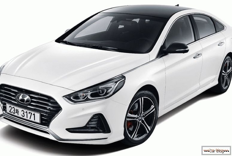 Рестайлинговый седан Hyundai соната приедет в автосалоны страны в сентябре
