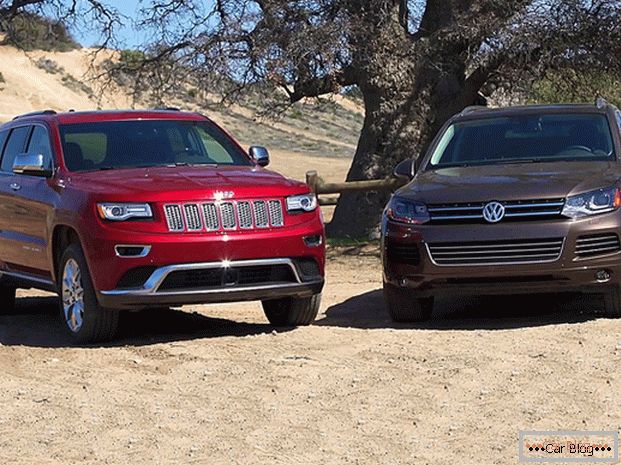 Volkswagen Touareg и Jeep Grand Cherokee - кое е по-добре?