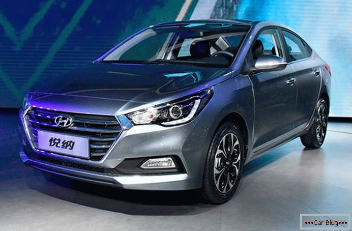 Китайската версия на Hyundai Solaris