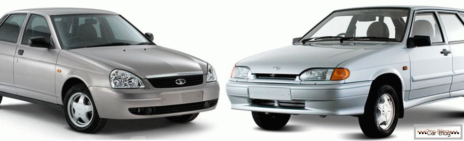 Сравнение на автомобилите: VAZ-2114 и Lada Priora