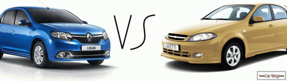 Renault Logan против Chevrolet Lacetti