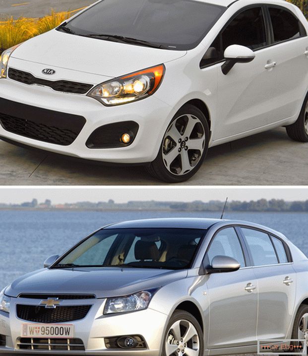 Kia Rio и Chevrolet Cruze - кой седан е по-добър?