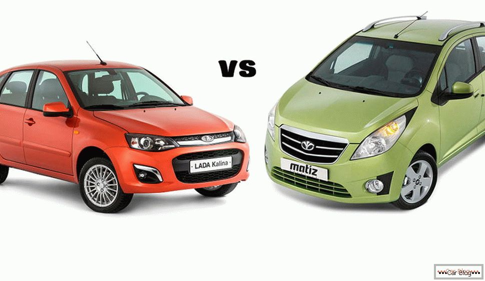Коя кола да изберете: Daewoo Matiz или Lada Kalina