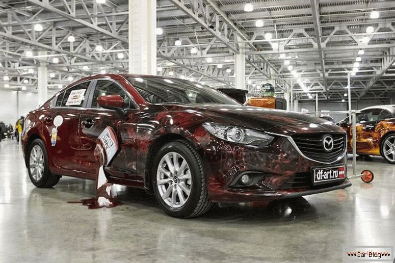 Необичайна настройка на Mazda 6