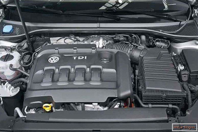 Volkswagen Passat B8 двигател