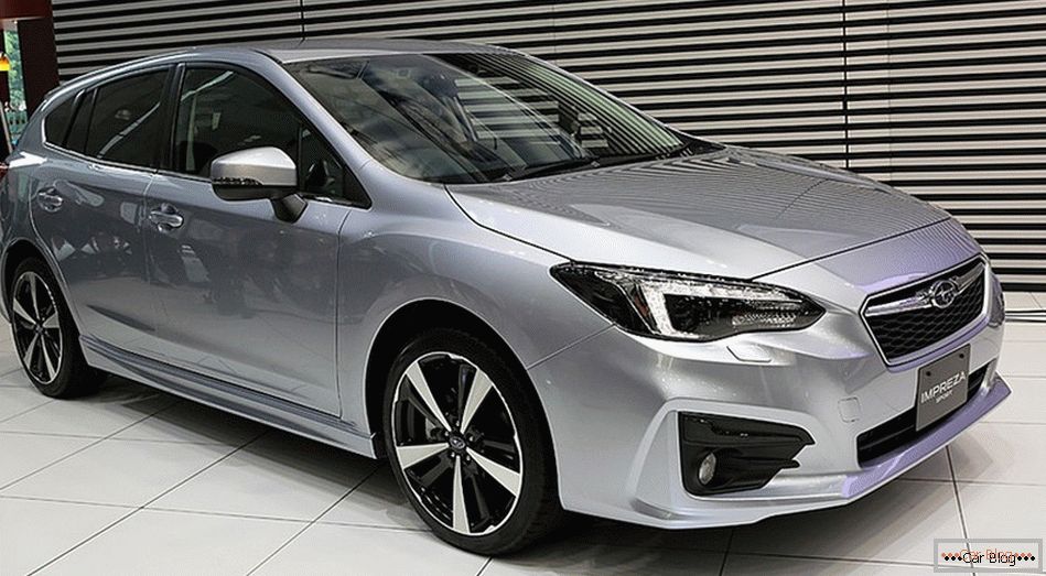 Японцы представили новую генерацию Subaru Impreza
